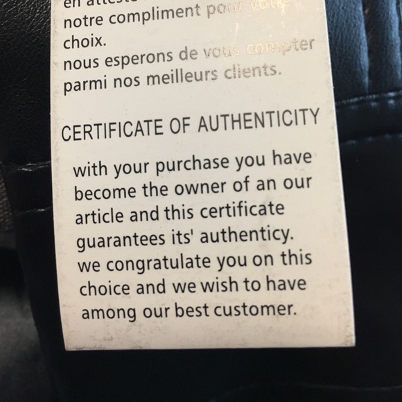 [Emporio Armani] NWTAuthentic Black Leather Jacket - Picture 6 of 6